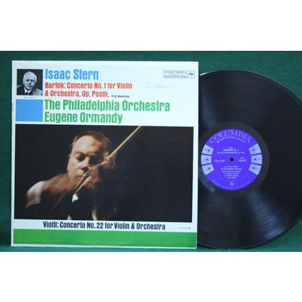 Stern/Ormandy - Bartok: Concerto No.1/Viotti: Concerto No.22 - ML 5677 - EX+