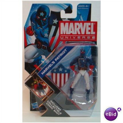 MARVEL UNIVERSE ' MARVEL'S PATRIOT ' action figure
