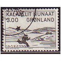 1980 Greenland Sc# 116 used - Footrace 3.00kr