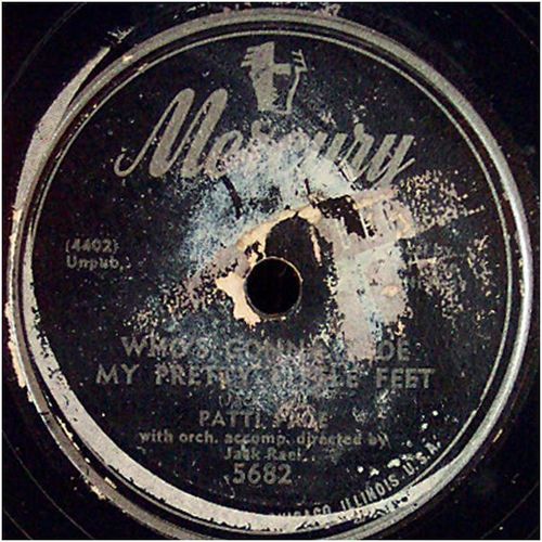 Mercury 78 #5682 "Detour" & "Who's Gonna Shoe My Pretty Little Feet" Patti Page