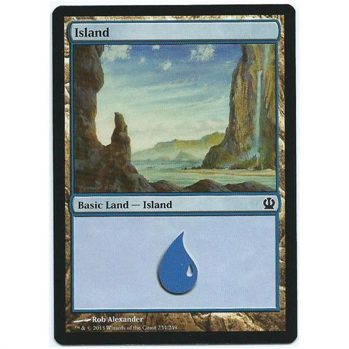Magic the Gathering MTG Theros 234/249 Island