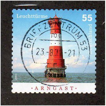 GER 2011 €0.55 (S/A) 'LIGHTHOUSES- ARNGAST' FINE USED (EBID30-676)