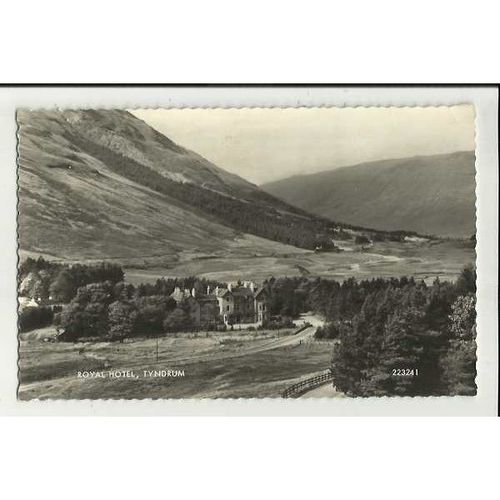 Argyllshire TYNDRUM Royal Hotel Postcard by Valentine (223241)