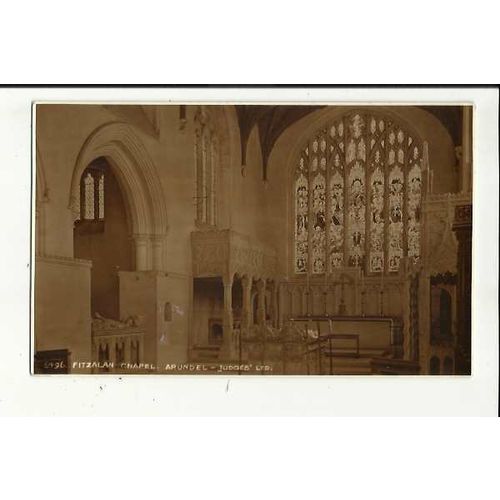 Sussex ARUNDEL Fitzalan Chapel Postcard by Judges (6496)