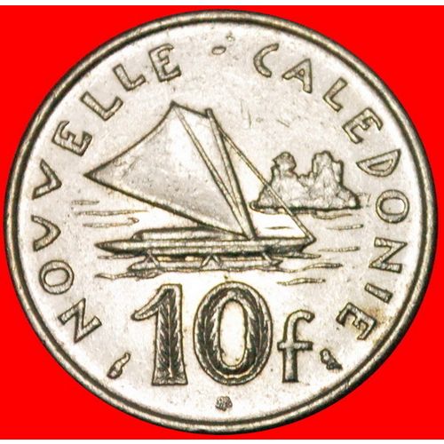 Ⰶ FRANCE (1972-2005): NEW CALEDONIA★ 10 FRANCS 1972 SHIP★LOW START ★ NO RESERVE!