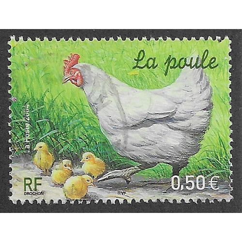 FRA 2004 50c 'FARM ANIMALS' FINE USED (EBID56-063)