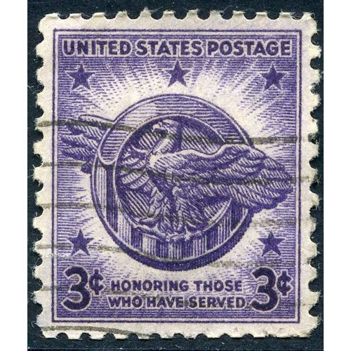 USA 1946 Honouring Those Who Have Served, 3c Scott 940 Used