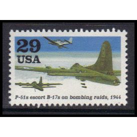 2838b 29c Bombing Raids Very Fine MDG KA9761