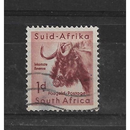 SouthAfrica.SG152 1d Black Wildebeest.Fine Used.Sept21i
