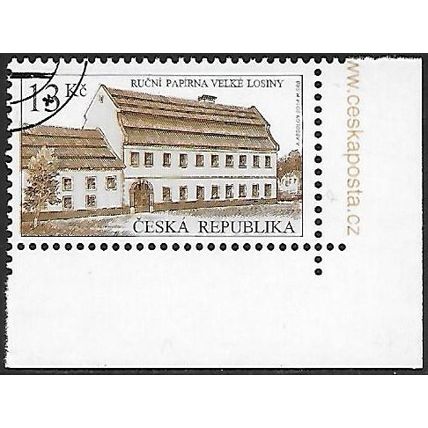 Mi 805 (ʘ): Technical Monuments: The Paper Mill in Velké Losiny