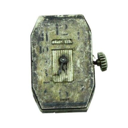 Swiss Patent 104593 6.75 x 11'" = 15.3 x 25 mm Rare Watch Movement 15 J