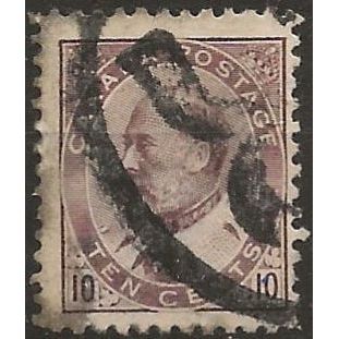 Canada 1903 SG182 10c Brown-Lilac Good Used