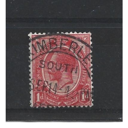SouthAfrica.SG4b 1d Scarlet (shades).Fine Used.Aug25e