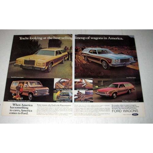 1975 Ford LTD Country Squire, Gran Torino Squire Ad