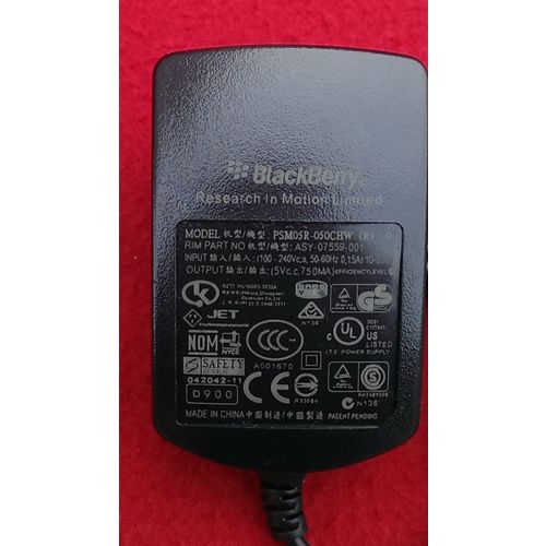 5 Pack Original Blackberry PSM05R-050CHW AC Power Adapter Cellphone Charger