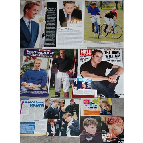 PRINCE WILLIAM 219x Clippings Covers 1980s-to-recent