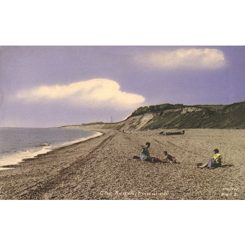 Vintage Frith's Postcard 1964 - The Beach, Dunwich, Suffolk