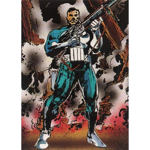 PROMO CARD - THE PUNISHER GUTS AND GUNPOWDER (1992)