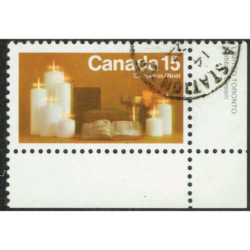 Canada 1972 Christmas 15c Multicoloured SG748 FU