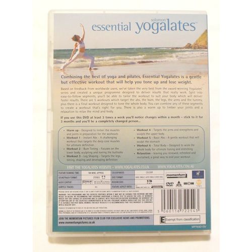 Weight Loss 2 Yogalates DVD's - Yogalates Essential & Yogalates For Weight Loss