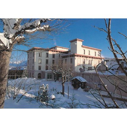 Leysin Hotel Mont Blanc Switzerland Postcard posted 1995 VGC