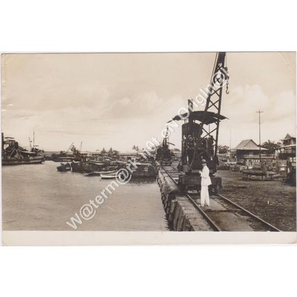 RP Customs Wharf Beira Mozambique Africa 1930