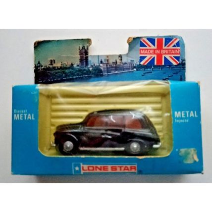 Circa 1984 Vintage Diecast LONE STAR London Taxi in Box. Model 1247.