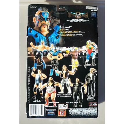 wwe wwf ljn classic superstars series 6 road warrior animal wrestling figure