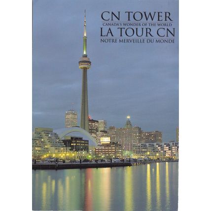 CN Tower Toronto Canada Postcard posted 2014 creased
