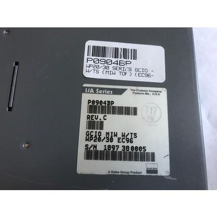 FOXBORO P0904BP I/A SERIES,EF
