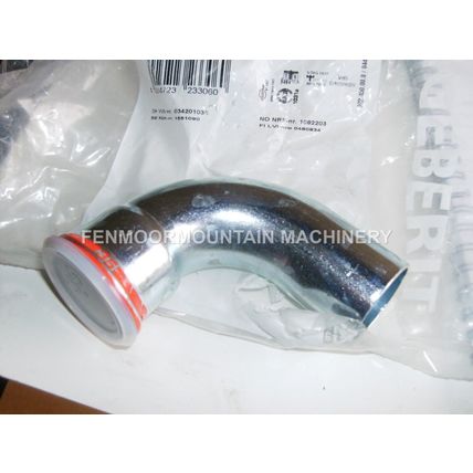 Geberit Mapress 23306, 90 deg street elbow 35mm Carbon Steel
