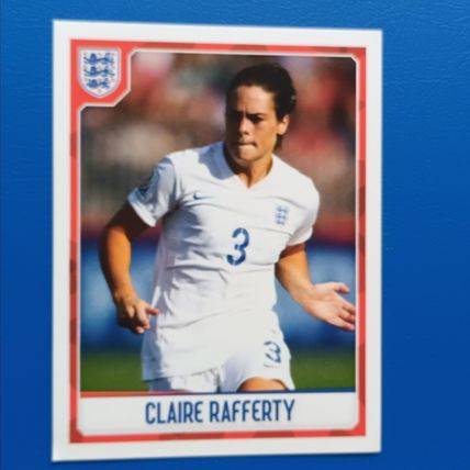 Panini ENGLAND 2016 Claire Rafferty Sticker #276
