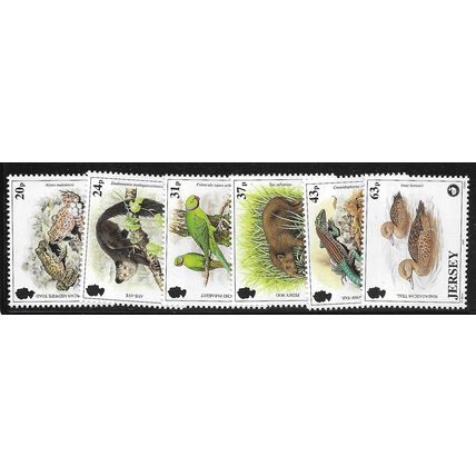 1997 SG 824/829 - MNH (**) - ANIMAL BIRD