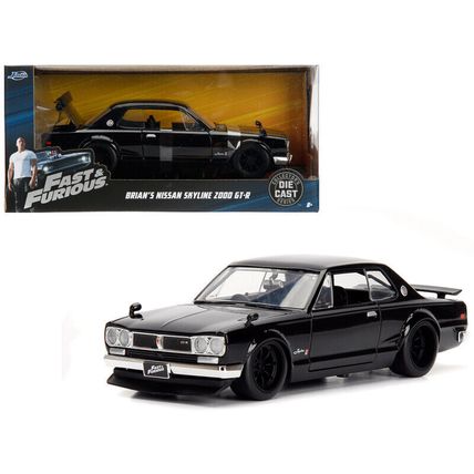Brian's Nissan Skyline 2000 GT-R RHD (Right Hand Drive) Black "Fast & Furious...