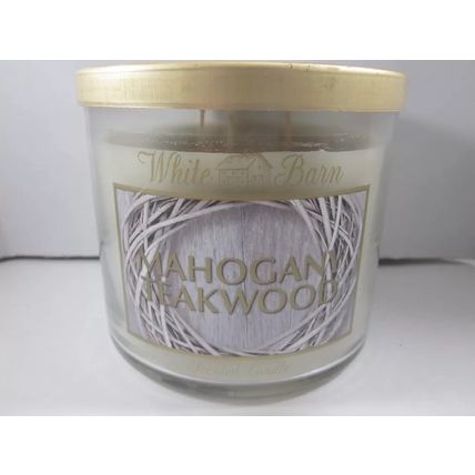 Bath & Body Works 3-wick 14.5 oz Candle Mahogany Teakwood