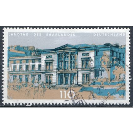 State Parliament Buildings - Germany 2000 - F H - MiNr 2153