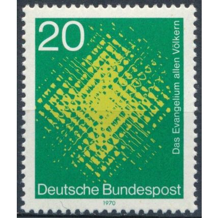 Catholic Church World Mission - West Germany 1970 - MNH - MiNr 647