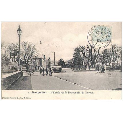 34 - Montpellier - ENTREE DE LA PROMENADE DU PEYROU