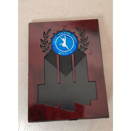 International Dance Teachers’ Association Award Plaque : Theatre Craft Grade III