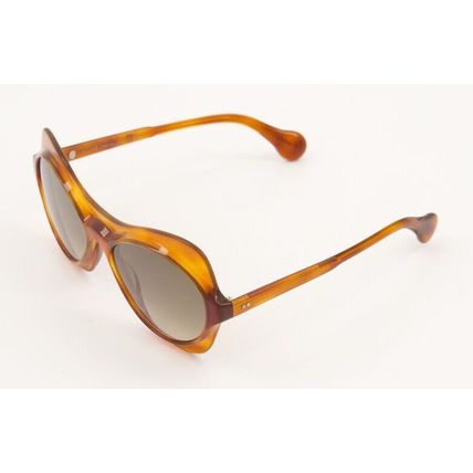 PHILIPPE CHEVALLIER Paris Orange Tortoise Sunglasses NEW