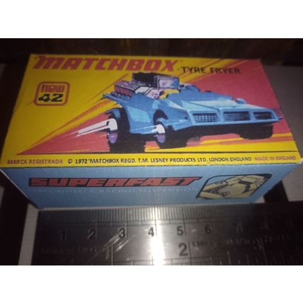 Matchbox - No42 Tyre Fryer Replica / Reproduction box