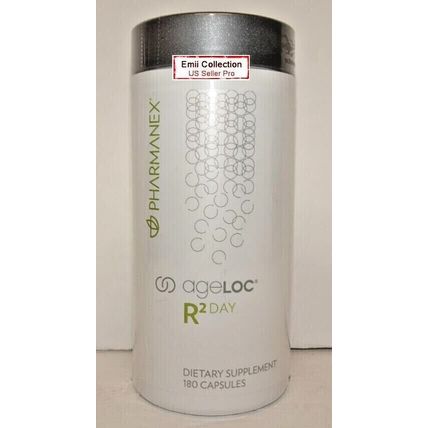 Nu Skin Nuskin Pharmanex ageLOC R2 Day (Vitality) 180 Capsules Sealed Brand New