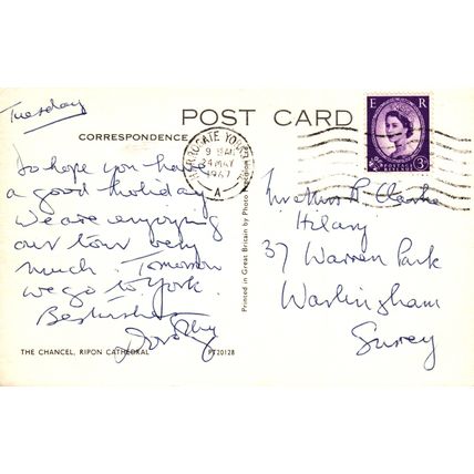 Postcards Ripon Cathedral, Yorkshire. Job lot