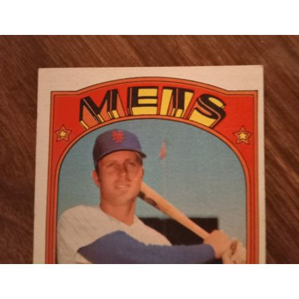 Topps 1972 # 269 Don Hahn Outfielder New York Mets 7.0 Near/Mint Condition