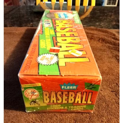 Fleer 1990 Baseball Cards Unopened Box 10th Anniversary 660 Cards & 45 Stickers