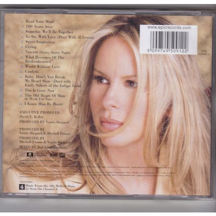 Vonda Shepherd : Heart And Soul. New Songs From Ally McBeal. CD Album