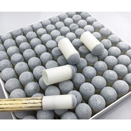 Pengxiaomei 40Pcs Slip on Pool Cue Tips Replacement Billiard Cue Tips 4 Sizes Sl