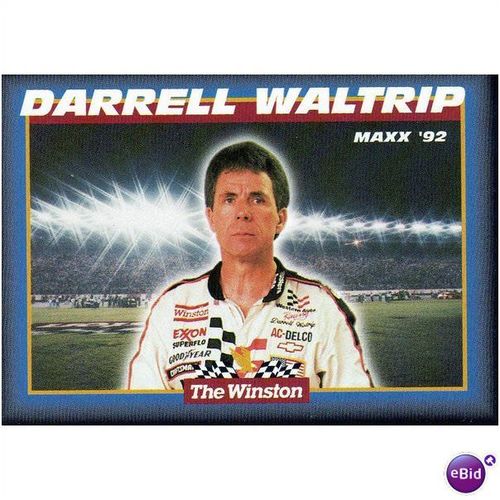 1992 Maxx Darrell Waltrip The Winston