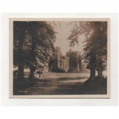 N Yorkshire, Snape Castle. Old Valentine's RP photograph snapshot