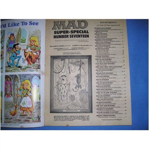 Mad Magazine Super Special 17 zorfd2